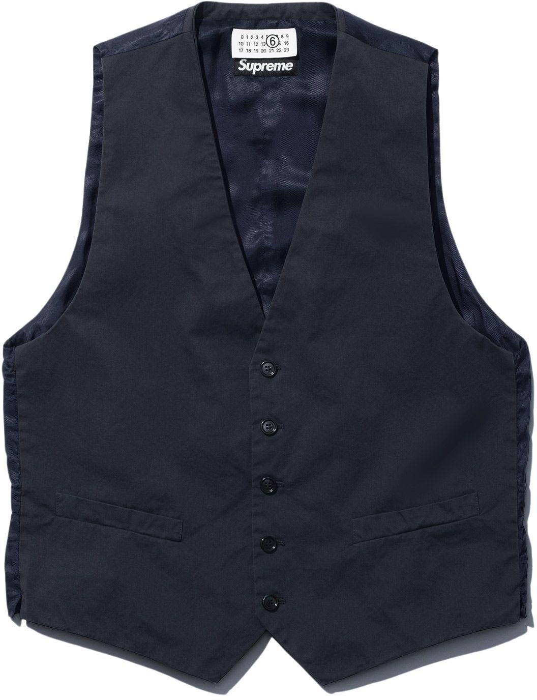 Supreme®/MM6 Maison Margiela Washed Cotton Suit Vest